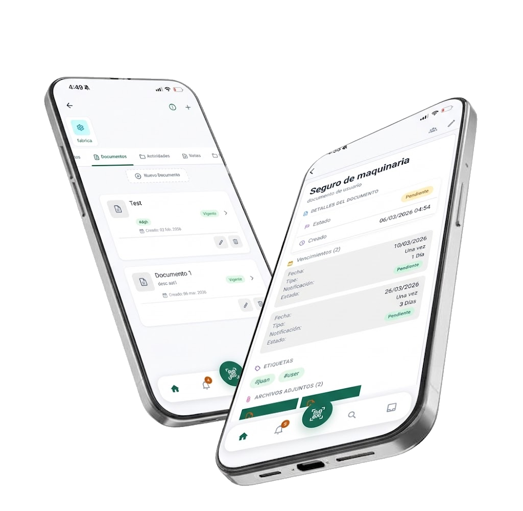 Documentos y Aprobación